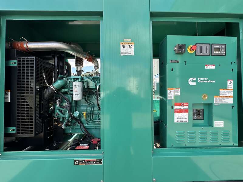 Used Cummins DSGAC QSB7-G5 NR3 Diesel Generator, 119 Hrs, EPA Tier 3