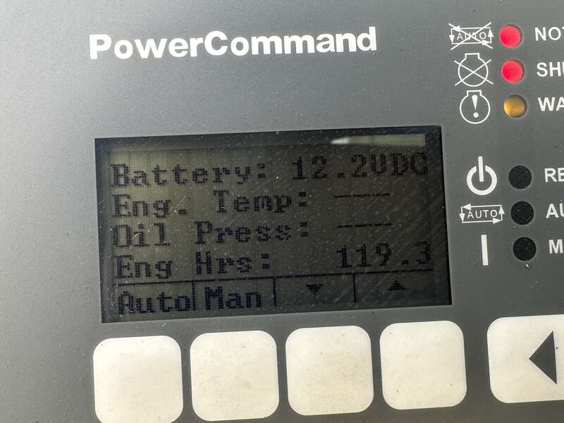 Used Cummins DSGAC QSB7-G5 NR3 Diesel Generator, 119 Hrs, EPA Tier 3