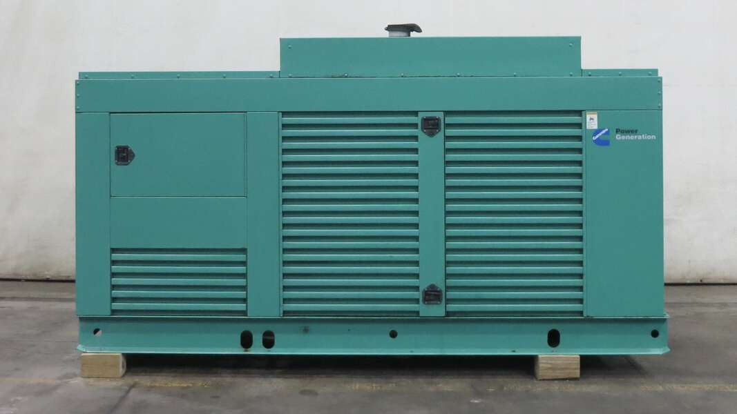 Used Cummins DFCE NTA855-G5 Diesel Generator, 562 Hrs