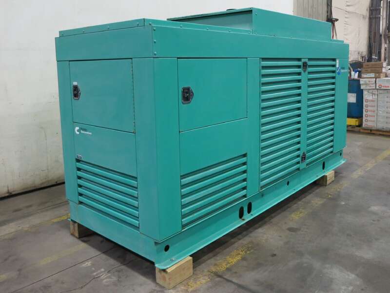 Used Cummins DFCE NTA855-G5 Diesel Generator, 562 Hrs