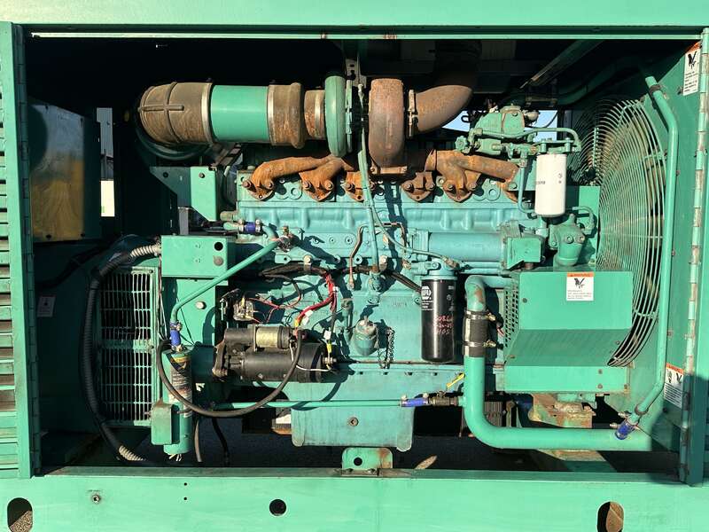 Used Cummins DFCE NTA855-G5 Diesel Generator, 562 Hrs