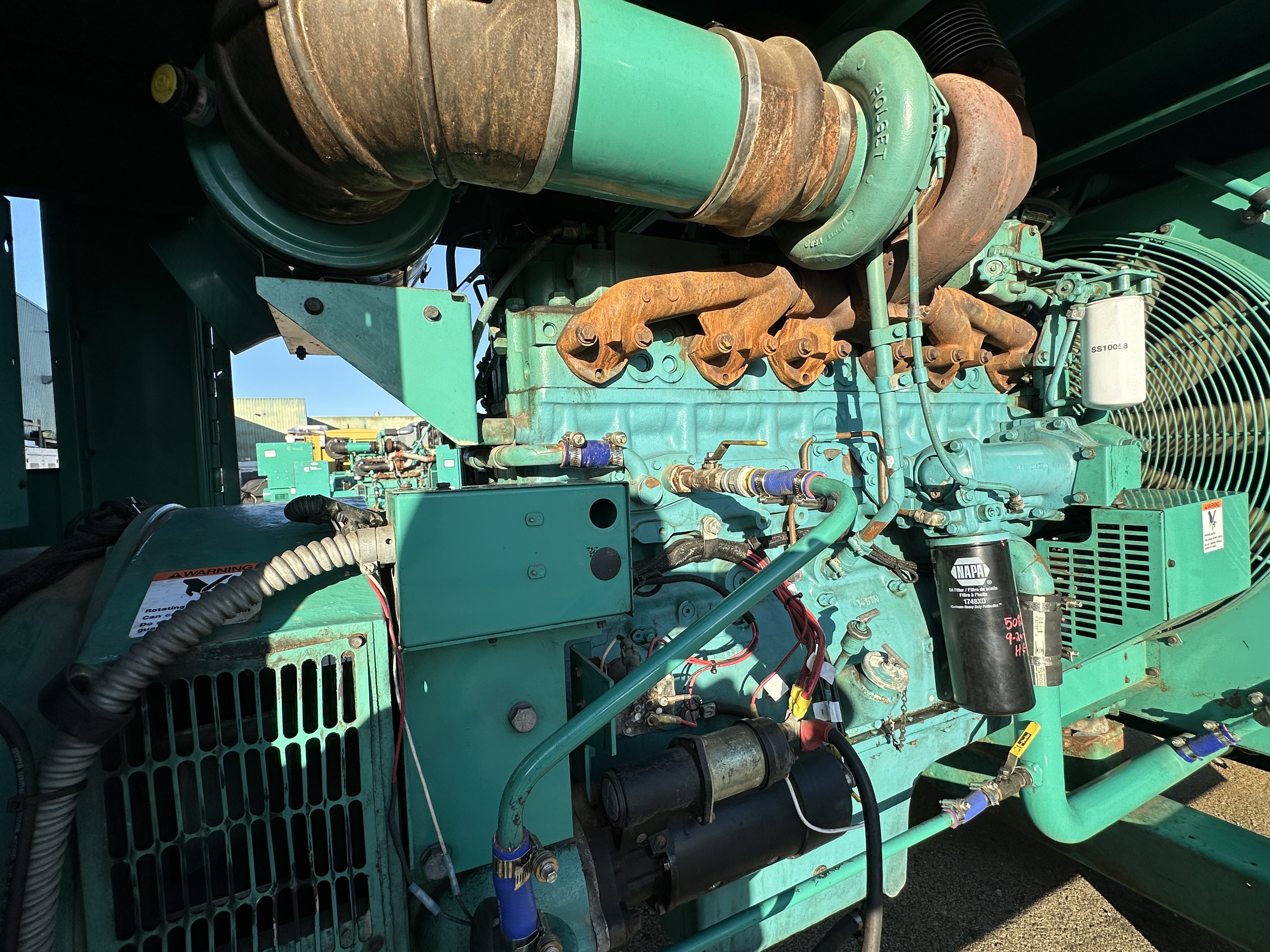 Used Cummins DFCE NTA855-G5 Diesel Generator | 562 Hrs | 400 KW