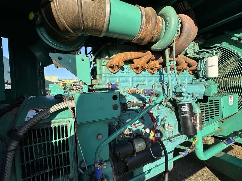 Used Cummins DFCE NTA855-G5 Diesel Generator, 562 Hrs