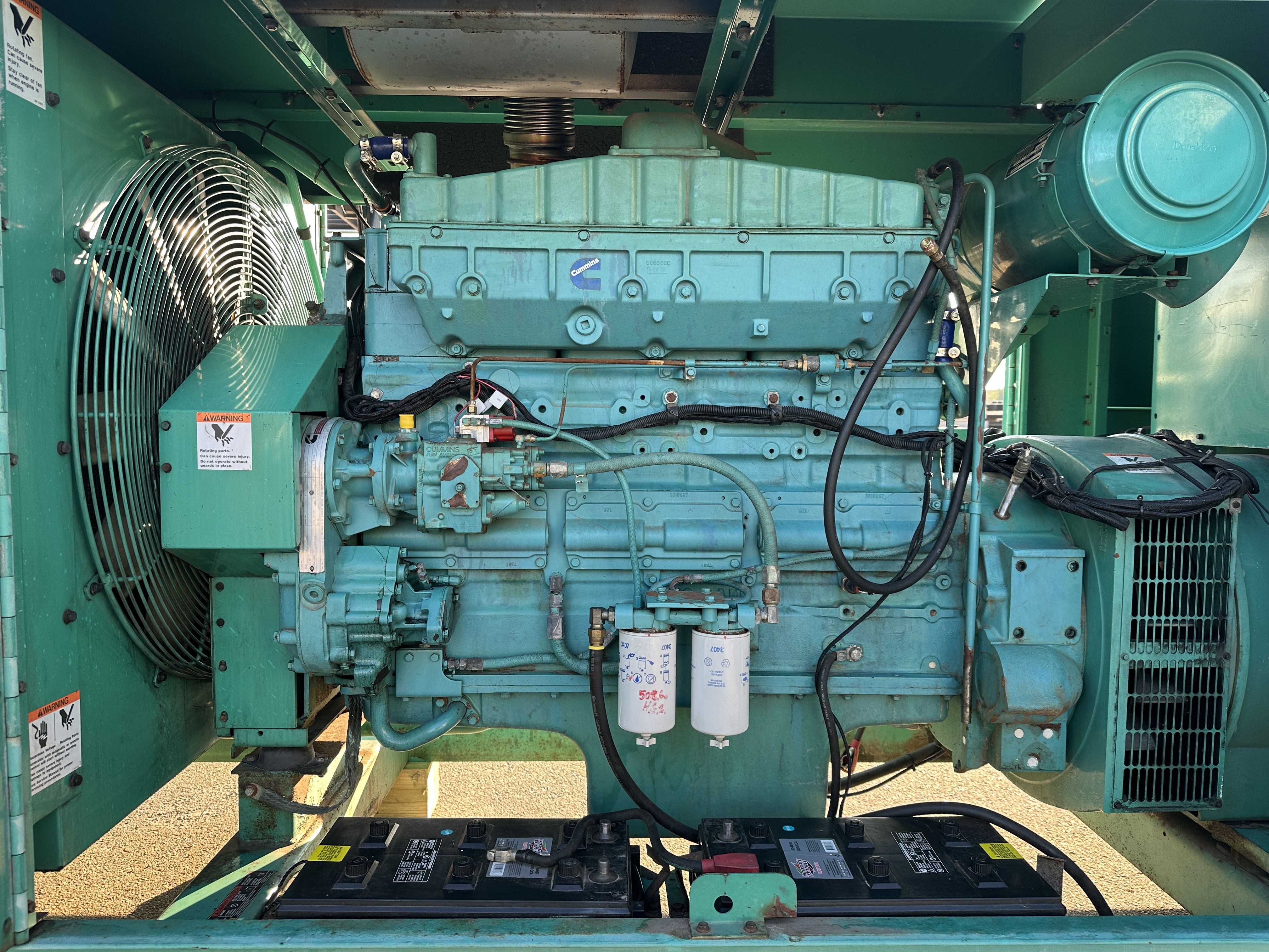 Used Cummins DFCE NTA855-G5 Diesel Generator | 562 Hrs | 400 KW