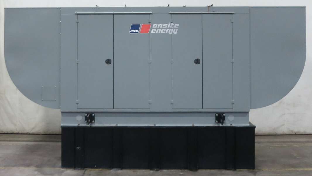 Used MTU 500RXC6DT2 Diesel Generator 501 Hrs EPA Tier 2