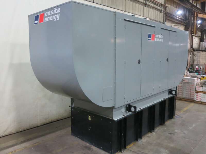 Used MTU 500RXC6DT2 Diesel Generator 501 Hrs EPA Tier 2