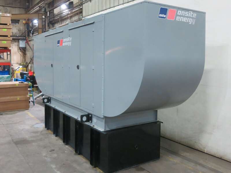 Used MTU 500RXC6DT2 Diesel Generator 501 Hrs EPA Tier 2