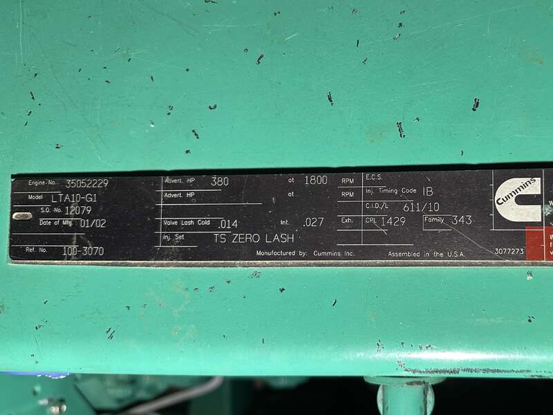 Used Cummins DFAB Diesel Generator, 226 Hrs