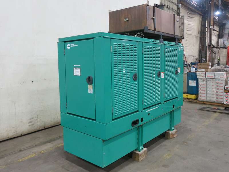 Used Cummins DSHAD Diesel Generator, 168 Hrs, EPA Tier 3