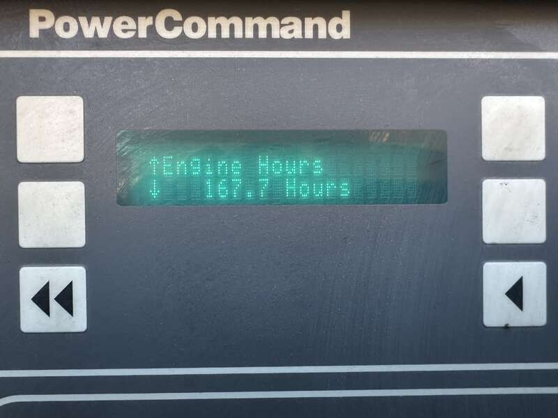 Used Cummins DSHAD Diesel Generator, 168 Hrs, EPA Tier 3