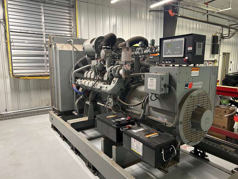 Used MTU 400RDC6N Natural Gas Generator, 171 Hrs, EPA Certified
