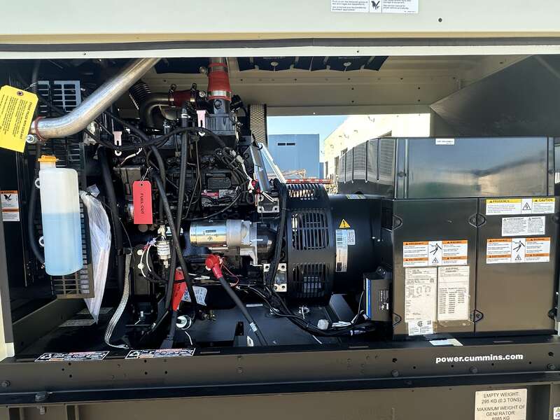 New Cummins C50D6 Diesel Generator, EPA Tier 3 - Single Phase                            