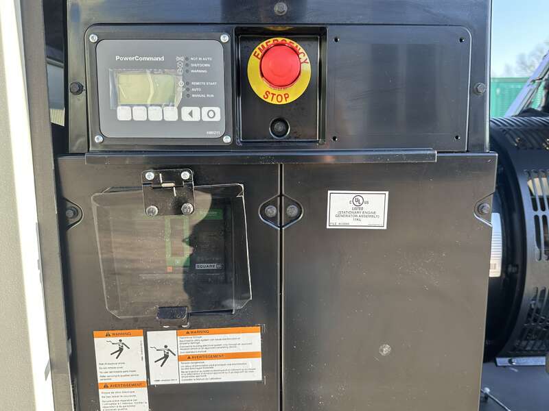 New Cummins C50D6 Diesel Generator, EPA Tier 3 - Single Phase                            