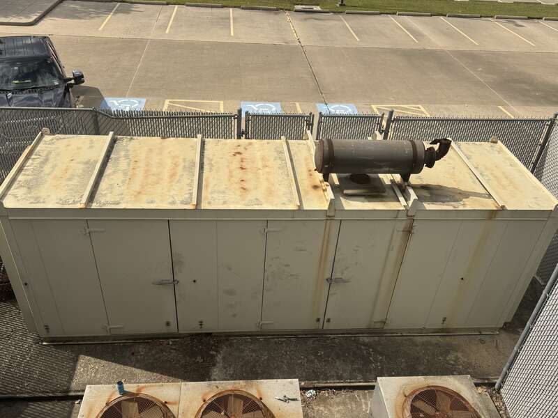 Used Cummins GFBC  GTA855-G3 Natural Gas Generator, 1139 Hrs