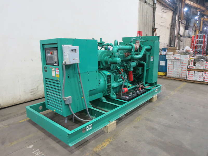 Used Cummins GFBC  GTA855-G3 Natural Gas Generator, 1139 Hrs
