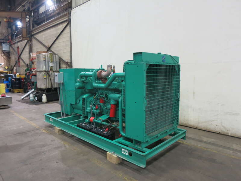 Used Cummins GFBC  GTA855-G3 Natural Gas Generator, 1139 Hrs
