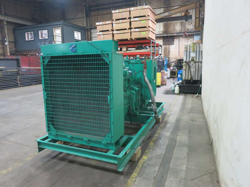 Used Cummins GFBC  GTA855-G3 Natural Gas Generator, 1139 Hrs
