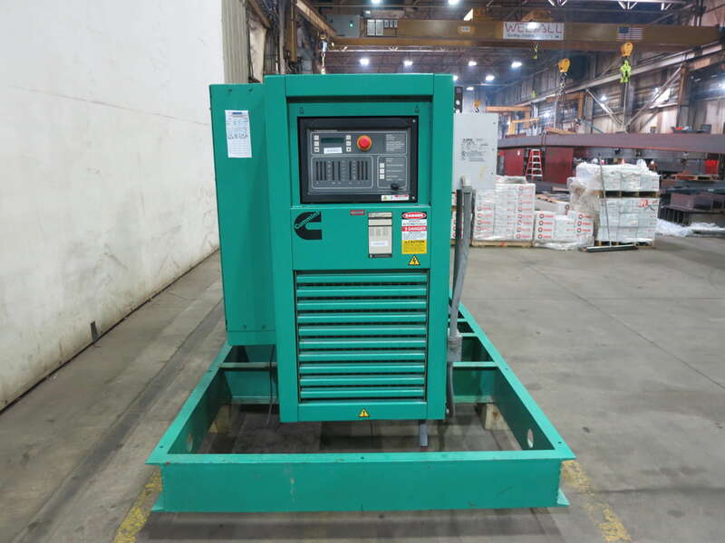 Used Cummins GFBC  GTA855-G3 Natural Gas Generator, 1139 Hrs