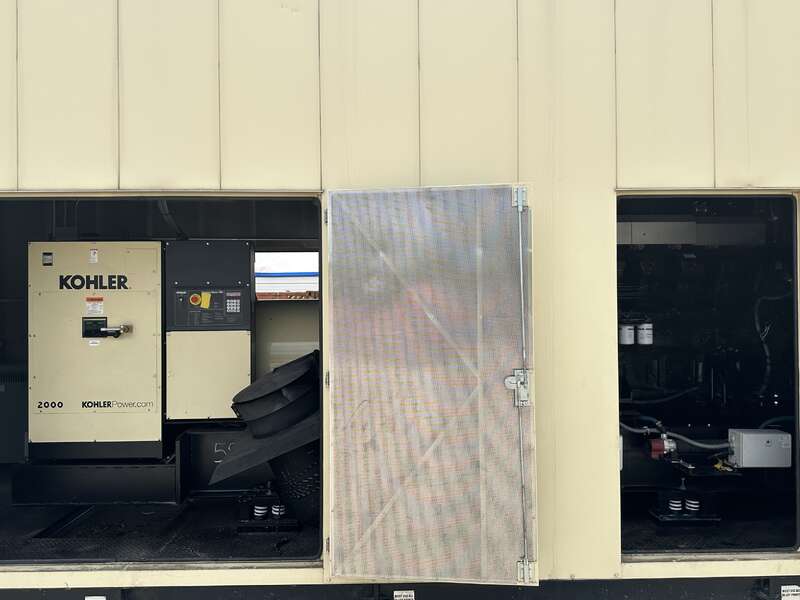 Used Kohler 2000REOZMD Diesel Generator, 223 Hrs, EPA Tier 2                            