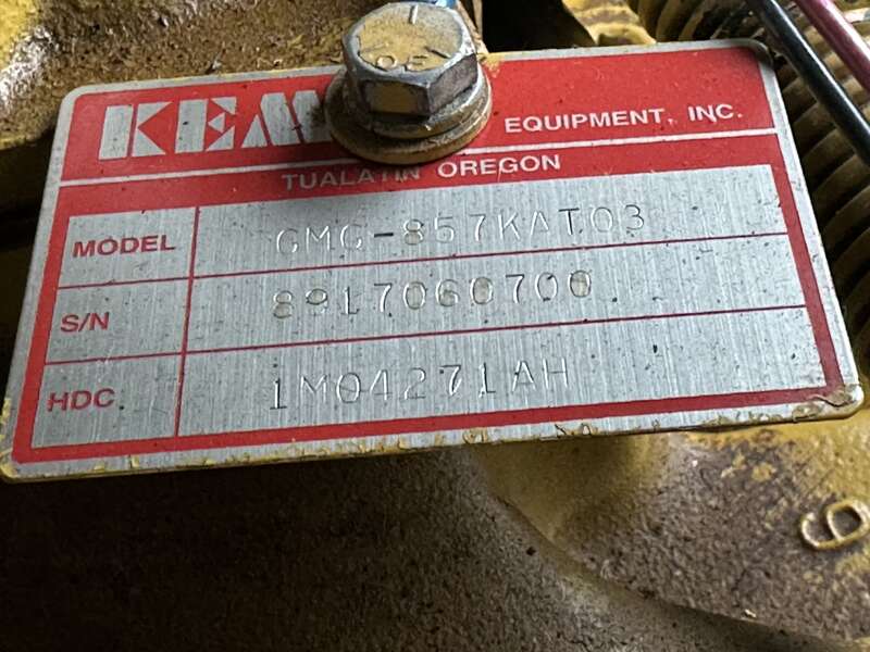 Used Katolight N45FGG4 Natural Gas Generator, 410 Hrs