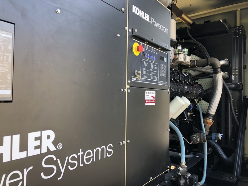 Used Kohler 350REZXB Natural Gas Generator, 119 Hrs, EPA Certified