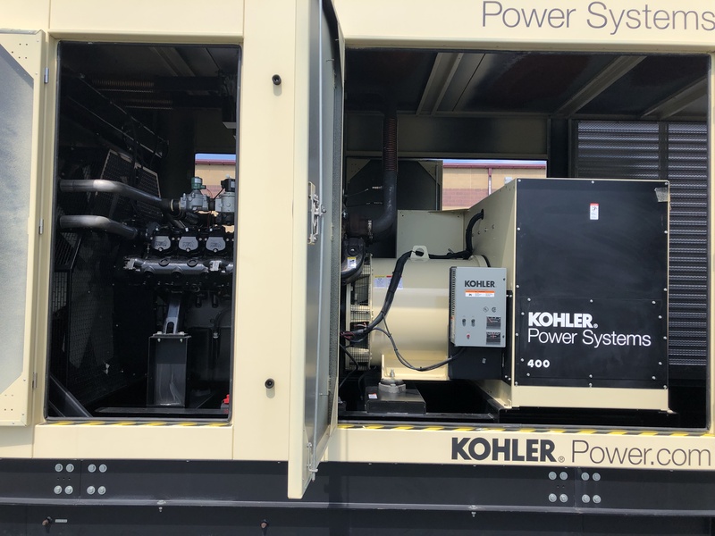Used Kohler 350REZXB Natural Gas Generator, 119 Hrs, EPA Certified
