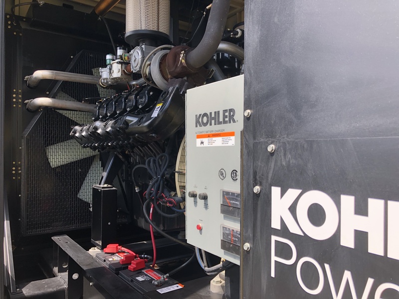 Used Kohler 350REZXB Natural Gas Generator, 119 Hrs, EPA Certified