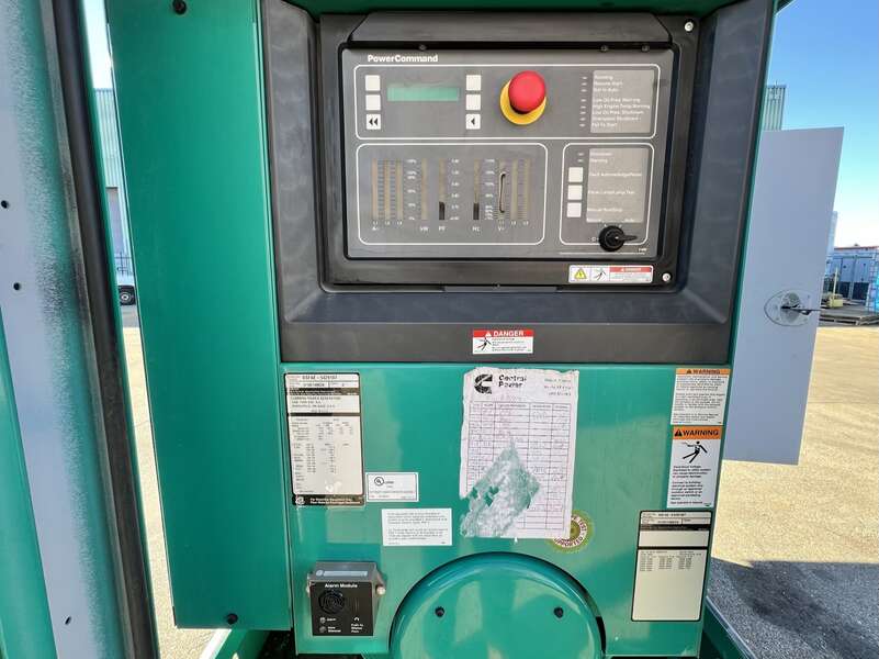 Used Cummins DSFAE Diesel Generator, 365 Hrs, EPA Tier 3 **1 or 3 phase**