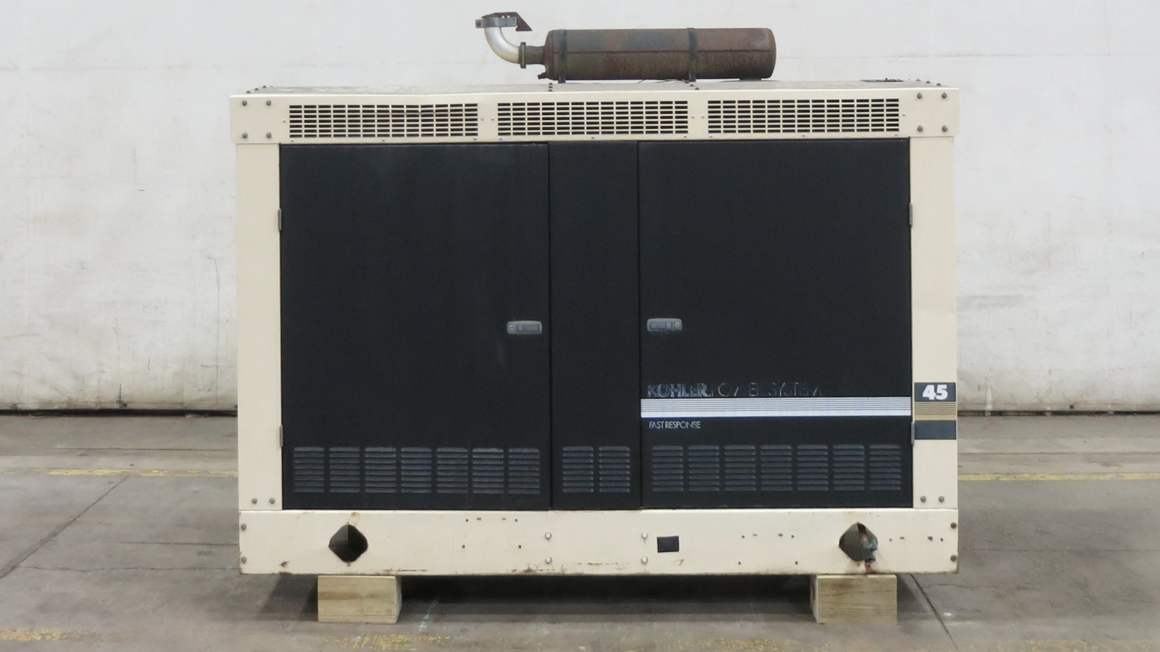 Used Kohler 45RZG LP Generator | 544 Hrs Single Phase | 44 KW