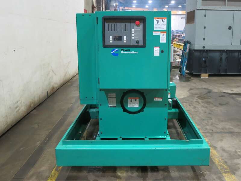 Used Cummins DFEH QSX15-G9 Diesel Generator 83 Hrs                            