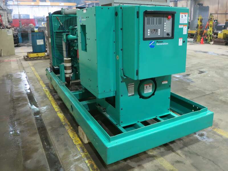 Used Cummins DFEH QSX15-G9 Diesel Generator 83 Hrs                            
