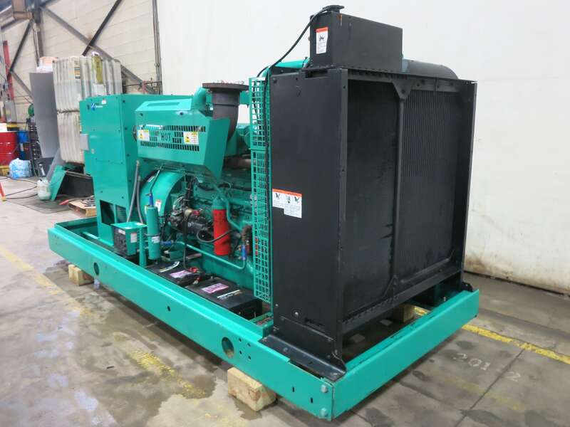 Used Cummins DFEH QSX15-G9 Diesel Generator 83 Hrs                            