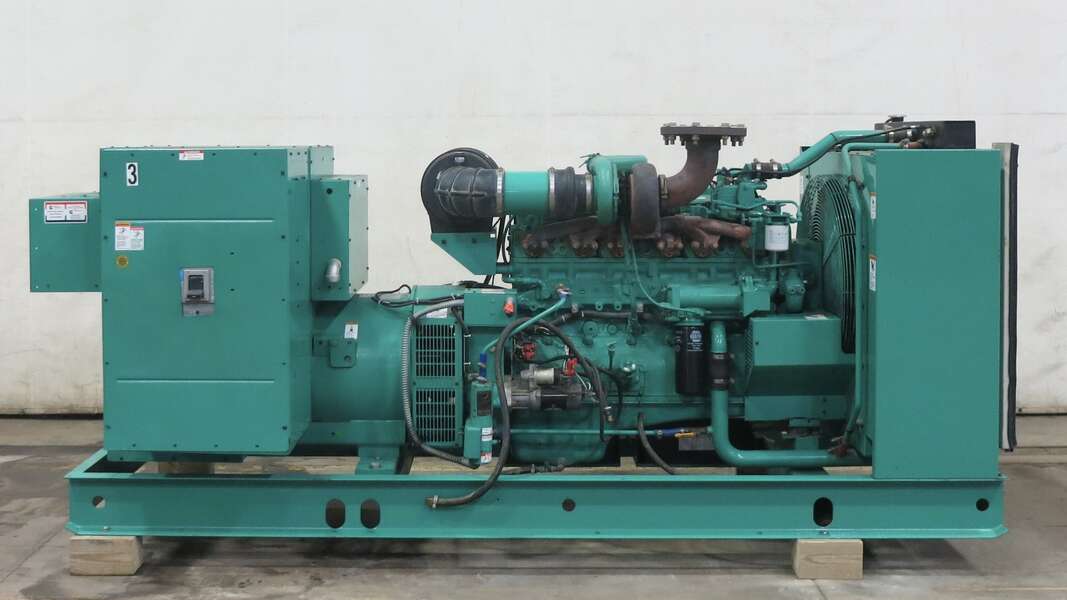 Used Cummins DFCC NTA-855-G3 Diesel Generator, 1047 Hrs 