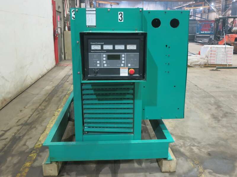 Used Cummins DFCC NTA-855-G3 Diesel Generator, 1047 Hrs 