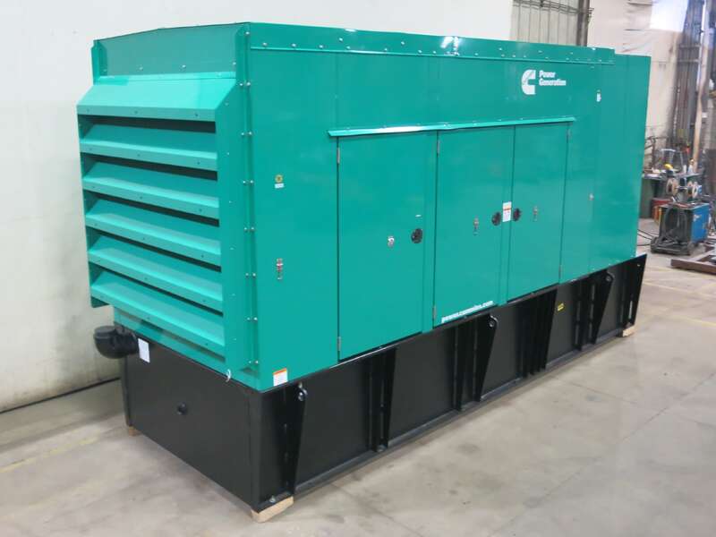 New Cummins DFEJ QSX15-G9 Diesel Generator EPA Tier 2 