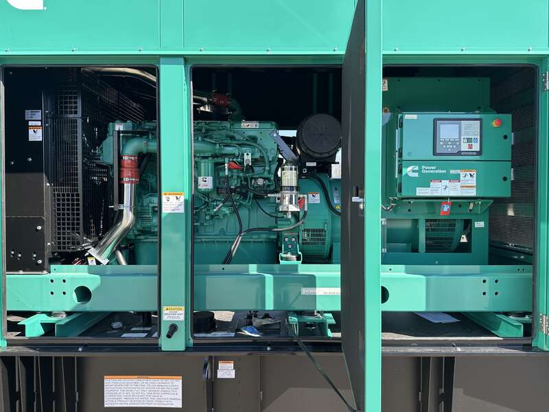 New Cummins DFEJ QSX15-G9 Diesel Generator EPA Tier 2 