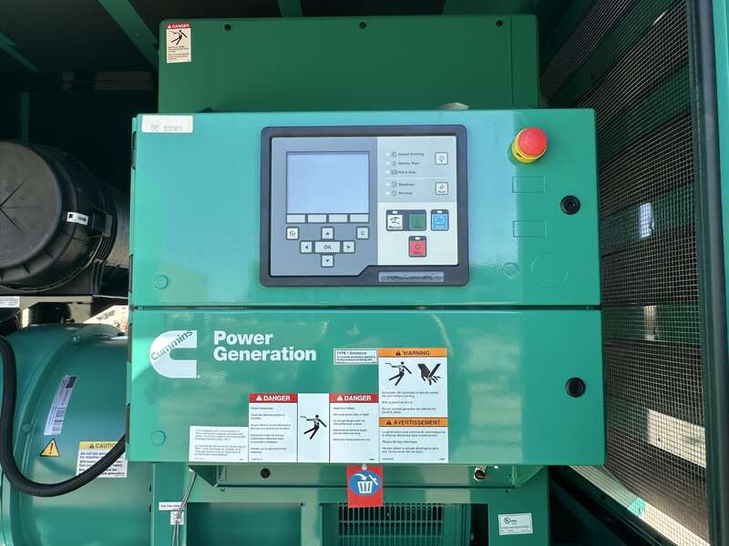 New Cummins DFEJ QSX15-G9 Diesel Generator EPA Tier 2 