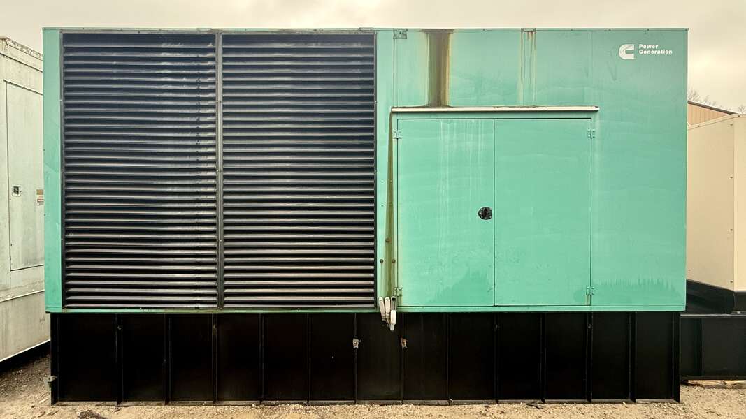 Used Cummins DFLC KTA50-G11 Diesel Generator, 989 Hrs 