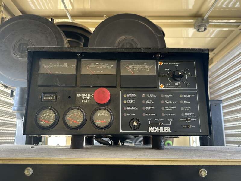 Used Kohler 600REOZV Diesel Generator, 630 Hrs, EPA Tier 2 