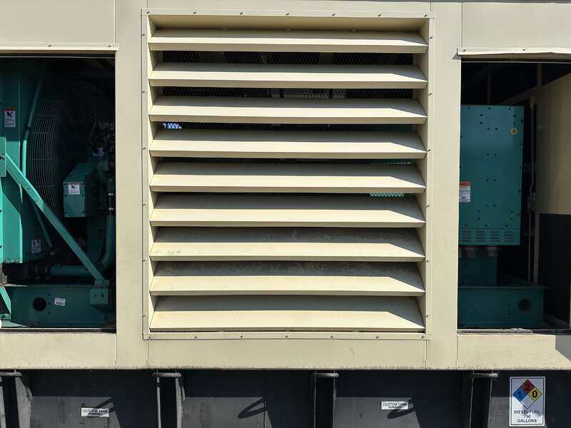 Used Cummins DFGB Diesel Generator, 907 Hrs 