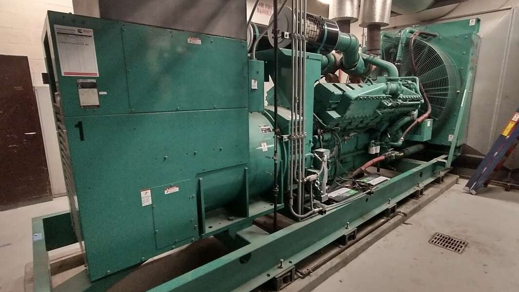 Used Cummins DFLC KTA50-G3 Diesel Generator, 1580 Hrs                            