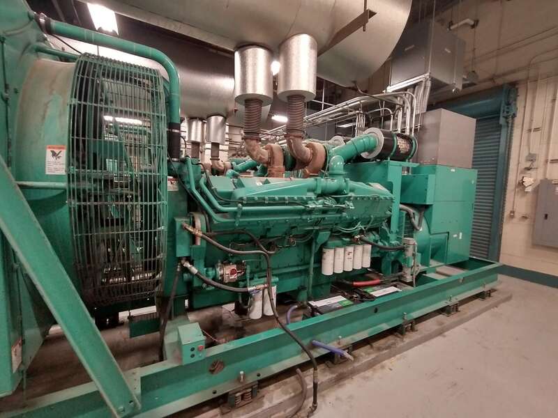 Used Cummins DFLC KTA50-G3 Diesel Generator, 1580 Hrs                            