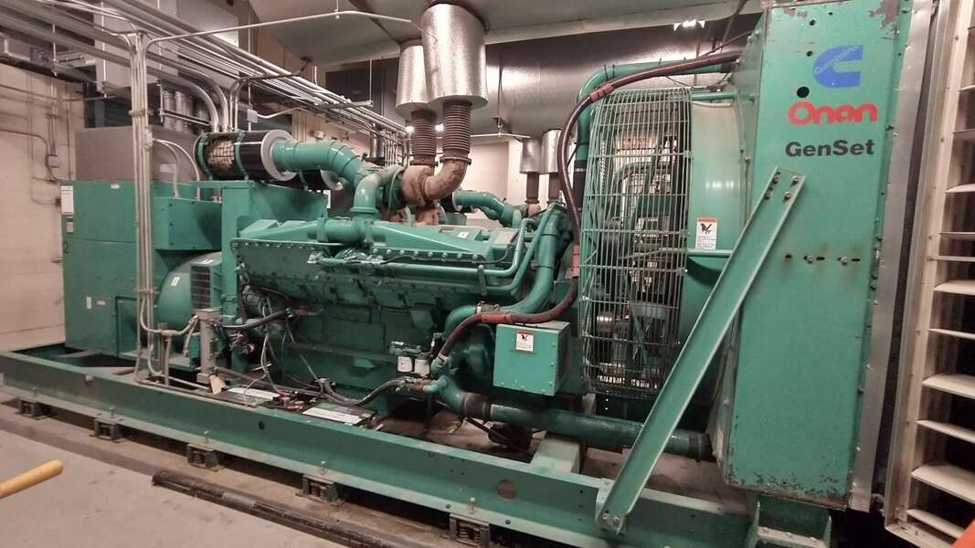 Used Cummins DFLC KTA50-G3 Diesel Generator, 1454 Hrs                            