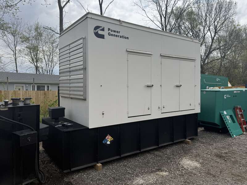 Used Cummins DQFAD QST30-G5 NR2 Diesel Generator, 288 Hrs, EPA Tier 2                            