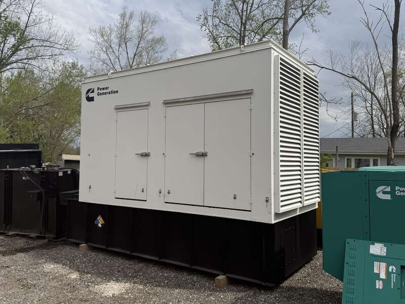 Used Cummins DQFAD QST30-G5 NR2 Diesel Generator, 288 Hrs, EPA Tier 2                            