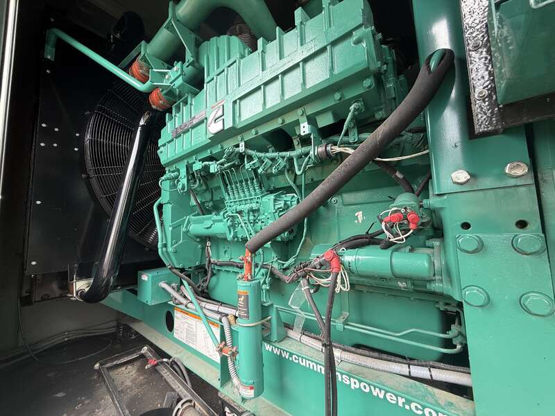 Used Cummins DQFAD QST30-G5 NR2 Diesel Generator, 288 Hrs, EPA Tier 2                            