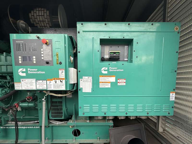 Used Cummins DQFAD QST30-G5 NR2 Diesel Generator, 288 Hrs, EPA Tier 2                            