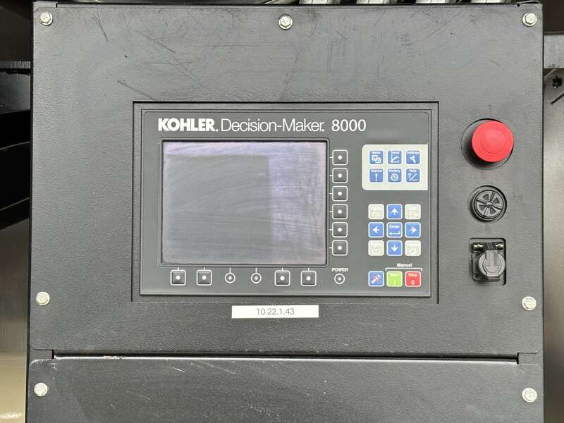 Used Kohler 750REZK Natural Gas Generator, 759 Hrs, EPA Certified 