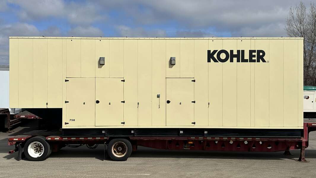 Used Kohler 750REZK Natural Gas Generator, 979 Hrs, EPA Certified 