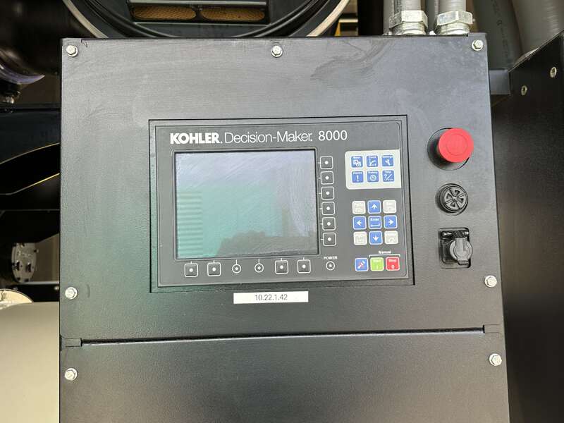 Used Kohler 750REZK Natural Gas Generator, 979 Hrs, EPA Certified 